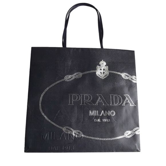 Prada Shopping Bag Gift Present Luxury Designer Shopper Tote - Picture 1 of 15